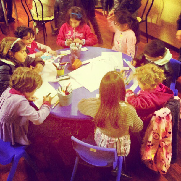 BambiniTavoloDisegnano